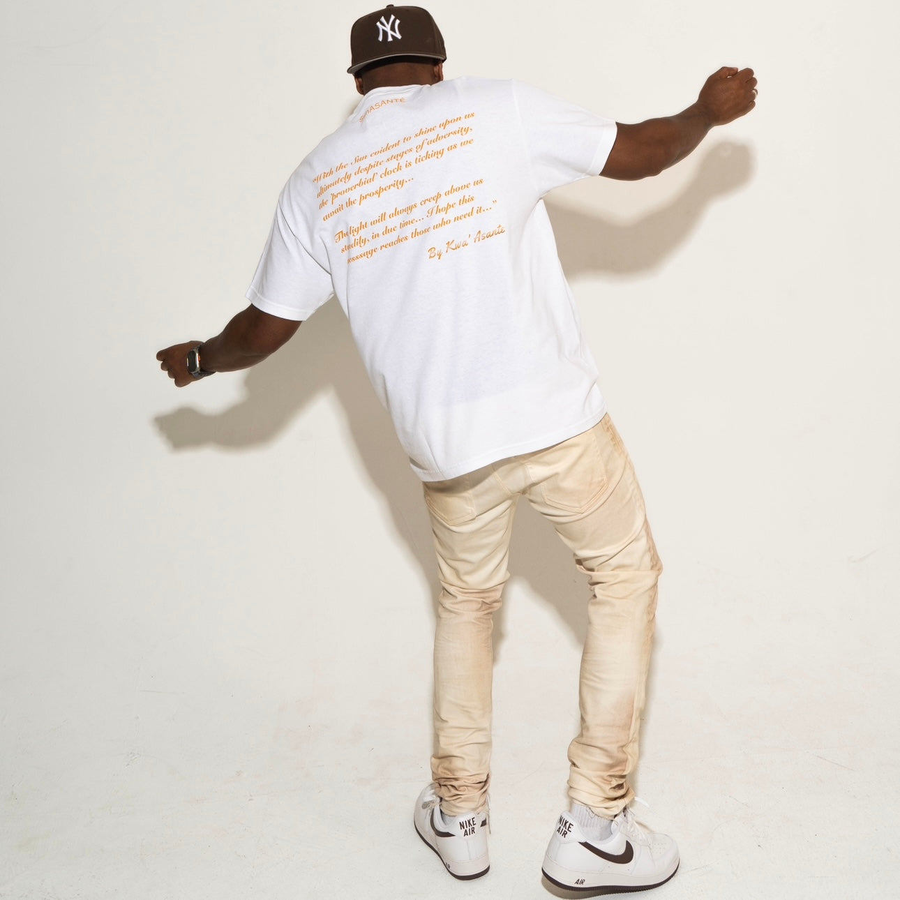 “The Proverbial Clock” Tee - WHITE