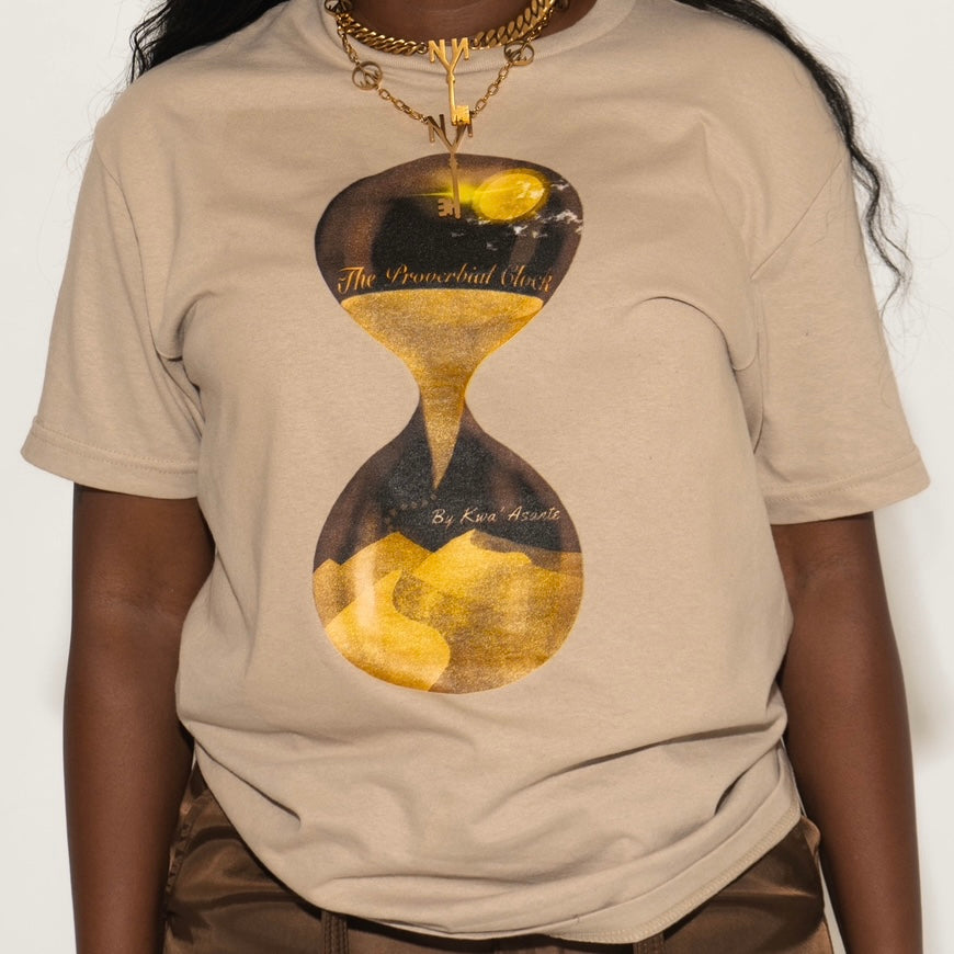 “The Proverbial Clock” Tee - SAND