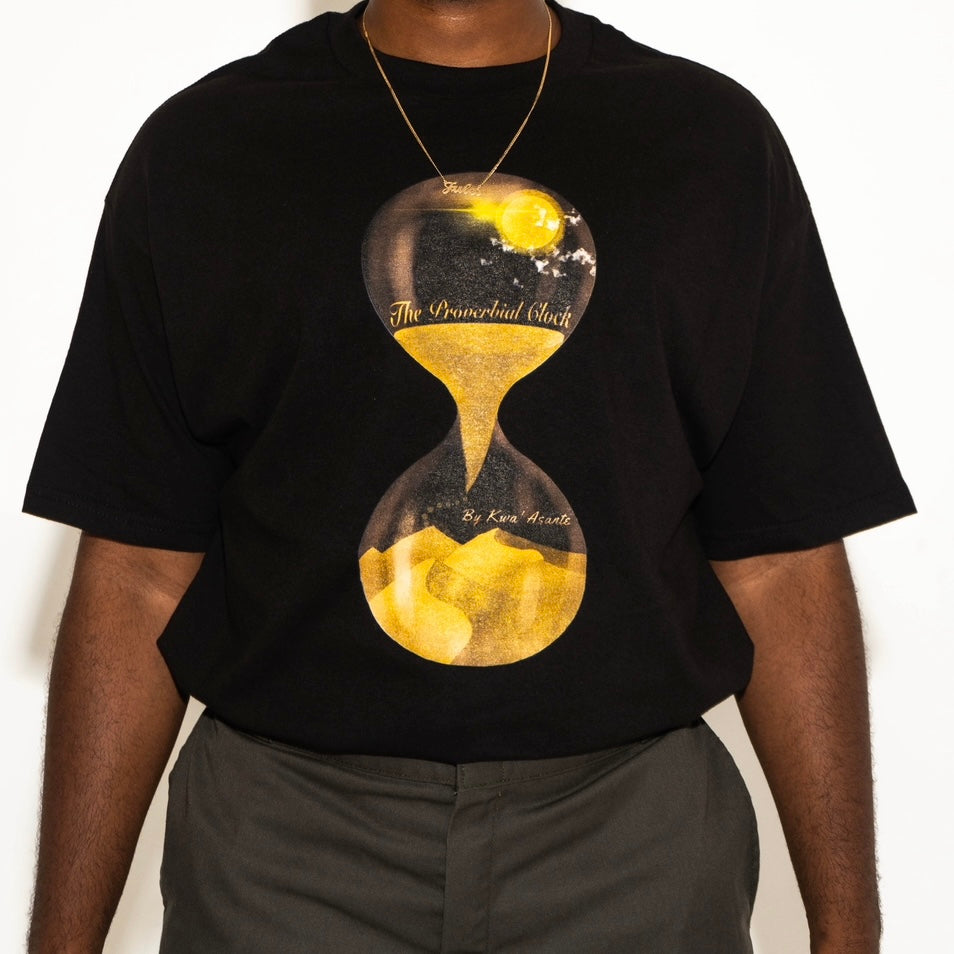 “The Proverbial Clock” Tee - BLACK