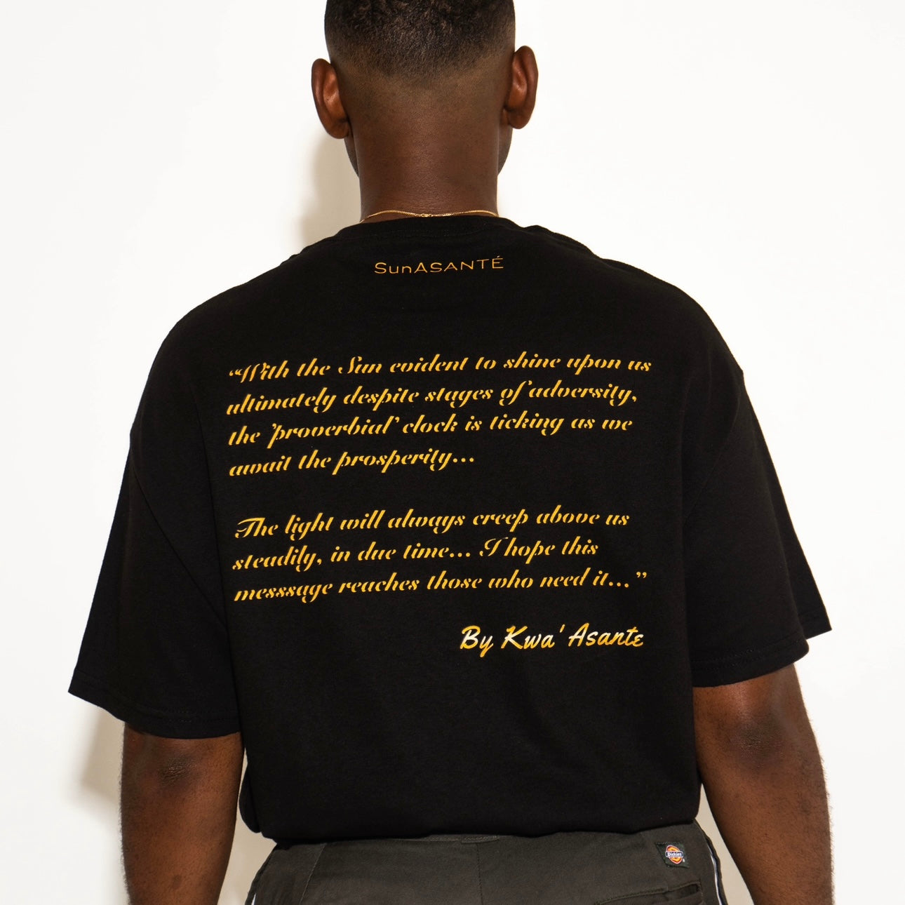 “The Proverbial Clock” Tee - BLACK